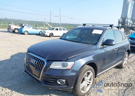 2016 Audi Q5 2.0T Premium from USA, damaged, VIN WA1L2AFP0GA075507